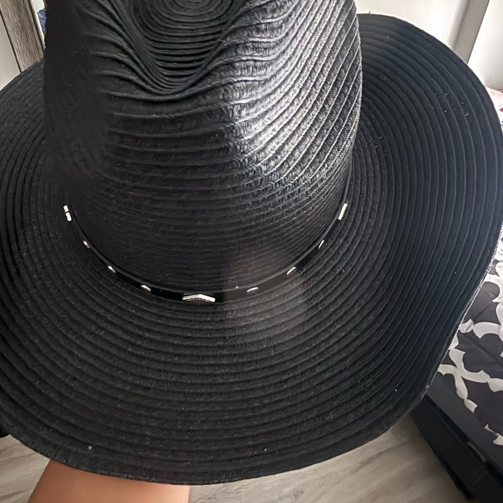 Black Western Style Hat
